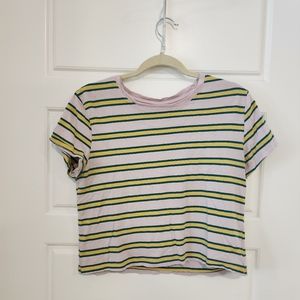 Striped Crop Top